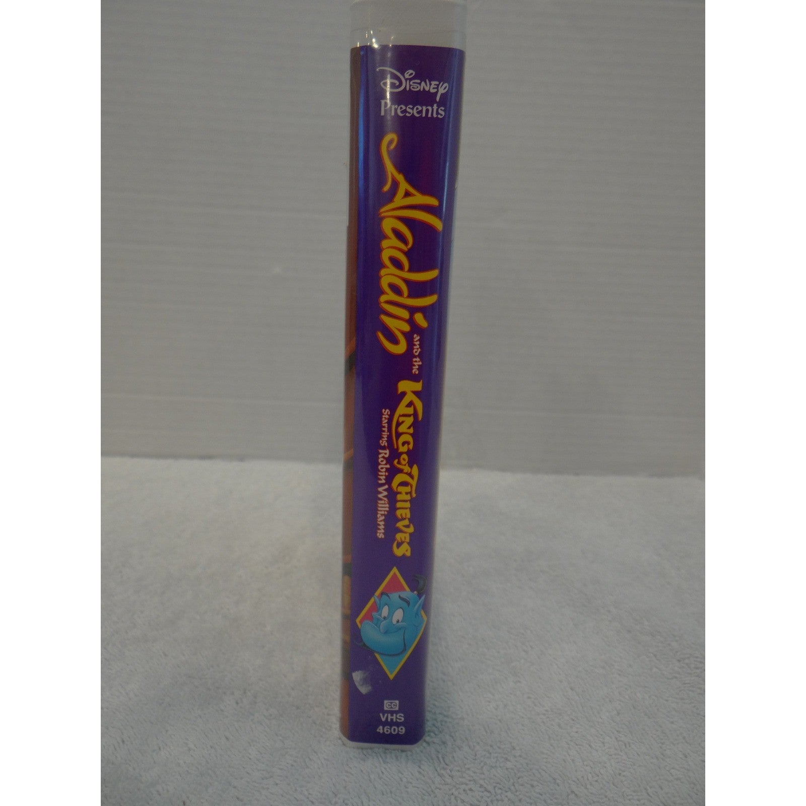 Disney Aladdin and the King of Thieves VHS Robin Williams Clamshell 1996