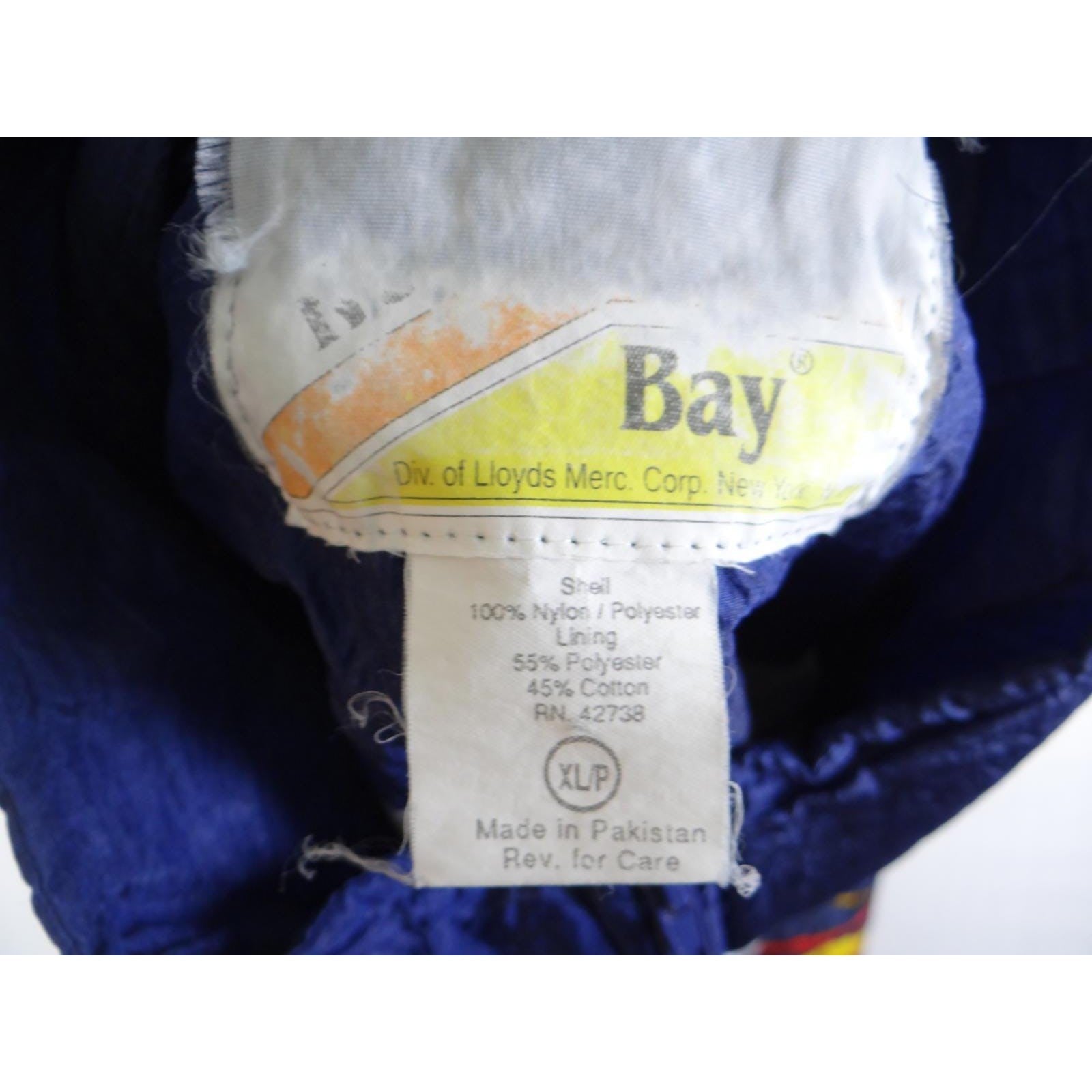 Vintage Resort Bay Women's Windbreaker Jacket Size XLP