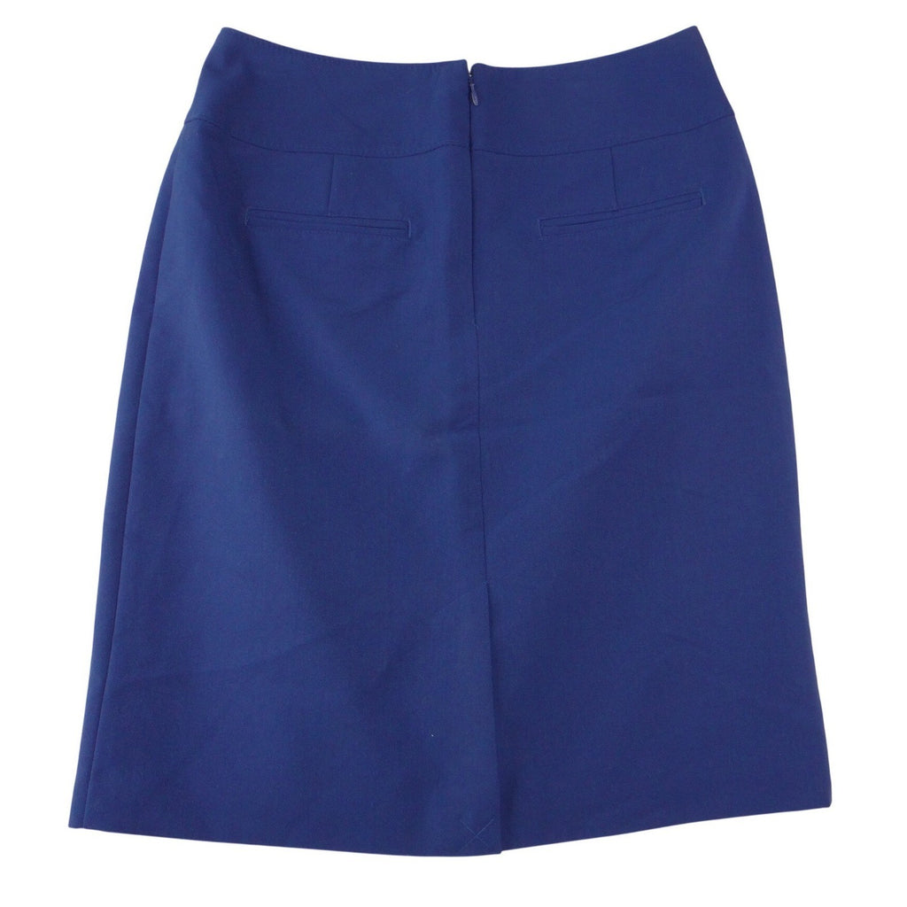 Worthington Navy Blue Pencil Skirt Womens Size 8 Professional Workwear Career