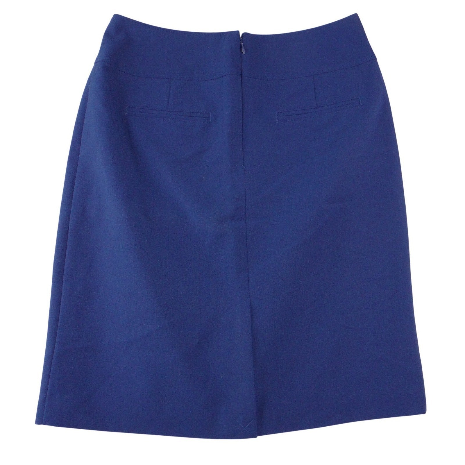 Worthington Navy Blue Pencil Skirt Womens Size 8 Professional Workwear Career