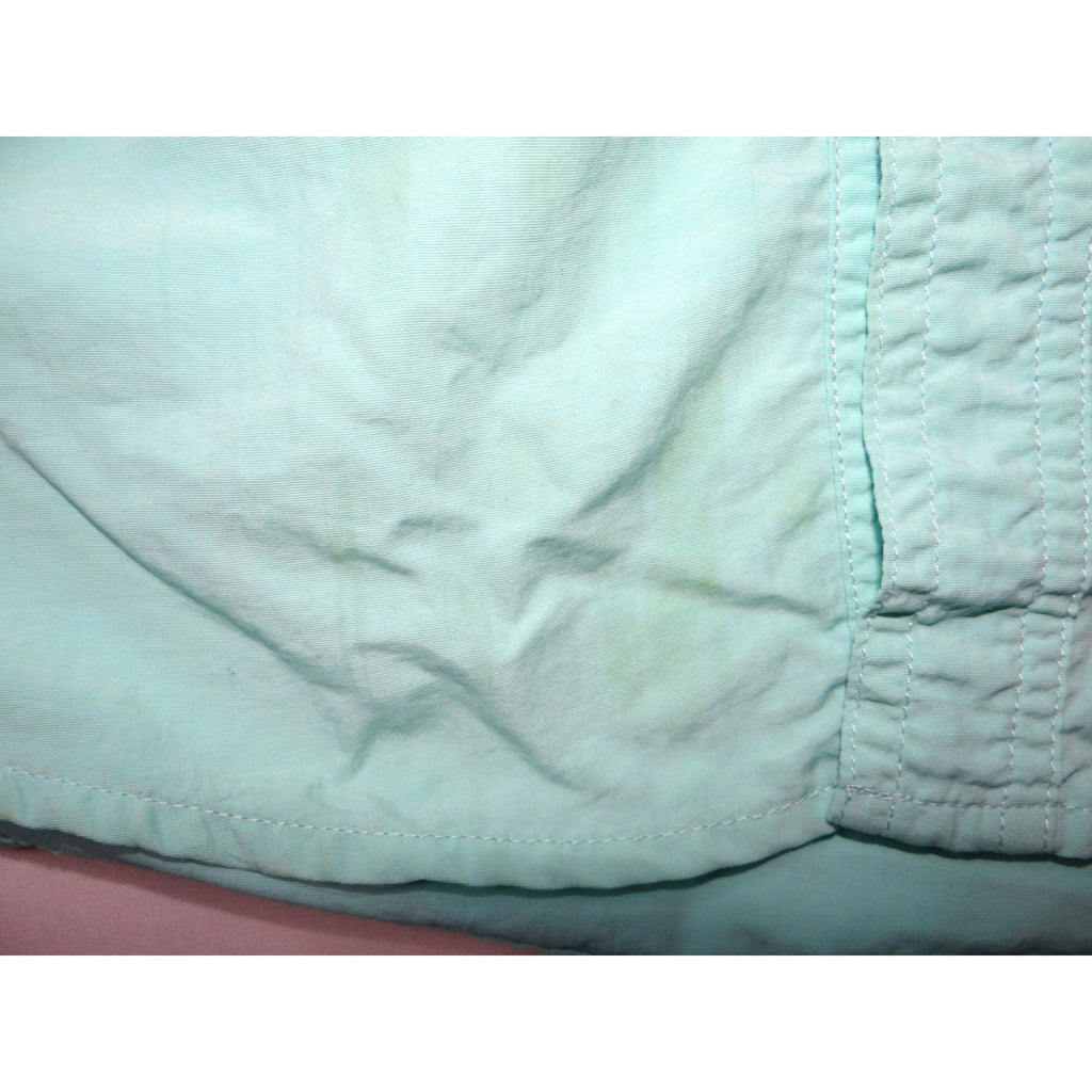Vintage Magellan Outdoors Mens Teal Short Sleeve Button Up Fishing Shirt Large