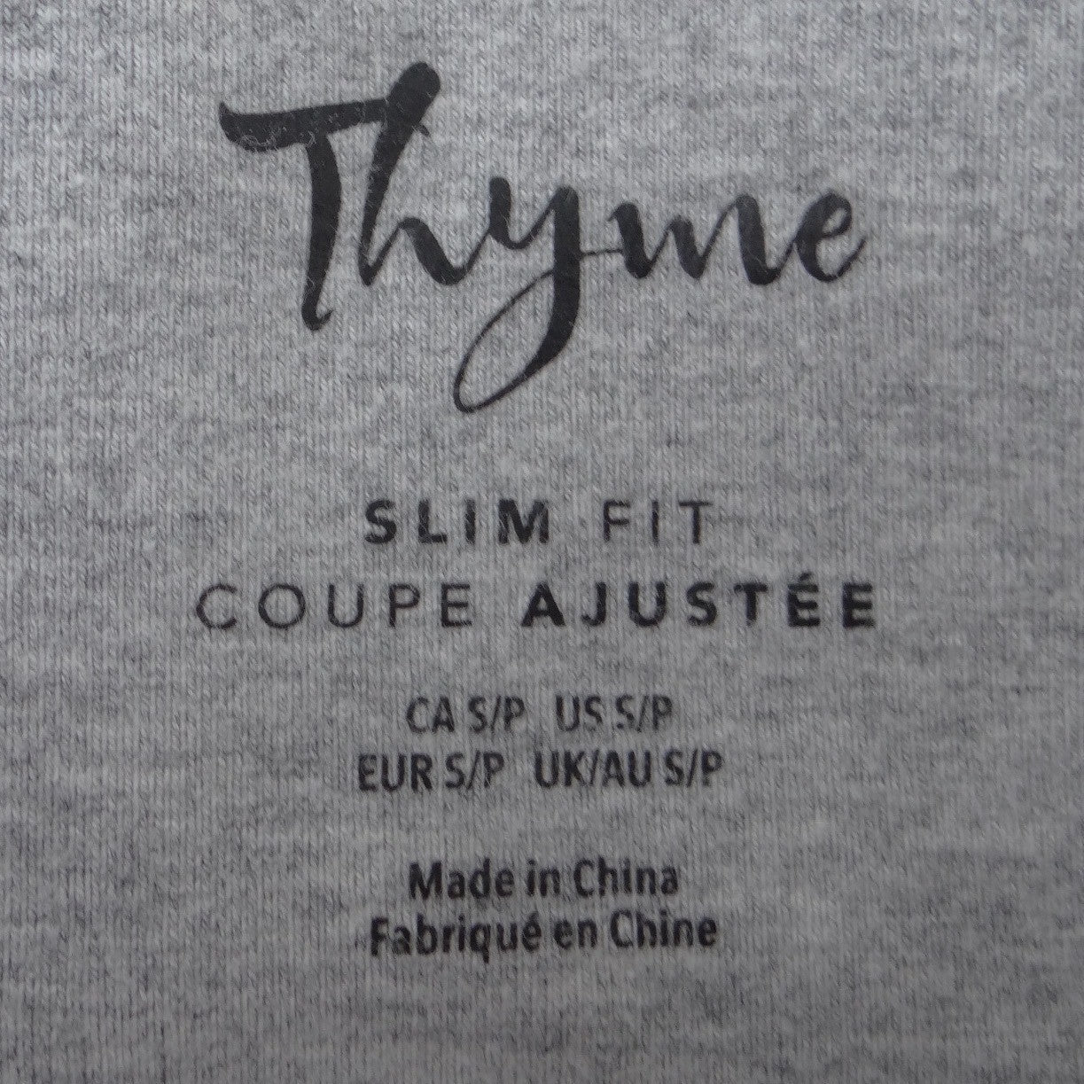 Thyme Maternity Slim Fit Skinny Jeans Medium Wash Blue Full Belly Panel Size S/P