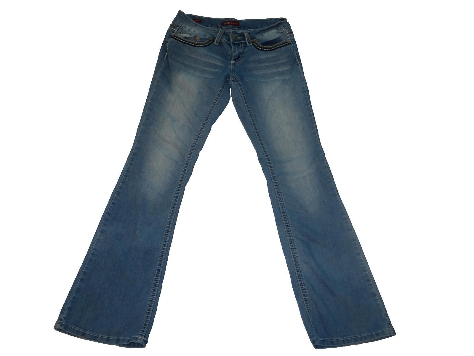 Vintage Y2K YMI Women's Boot Cut Jeans Light Wash Size 7