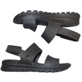 Skechers Arch Fit Footsteps Pixie Dust Black Slingback Sandals 111461 Womens 5