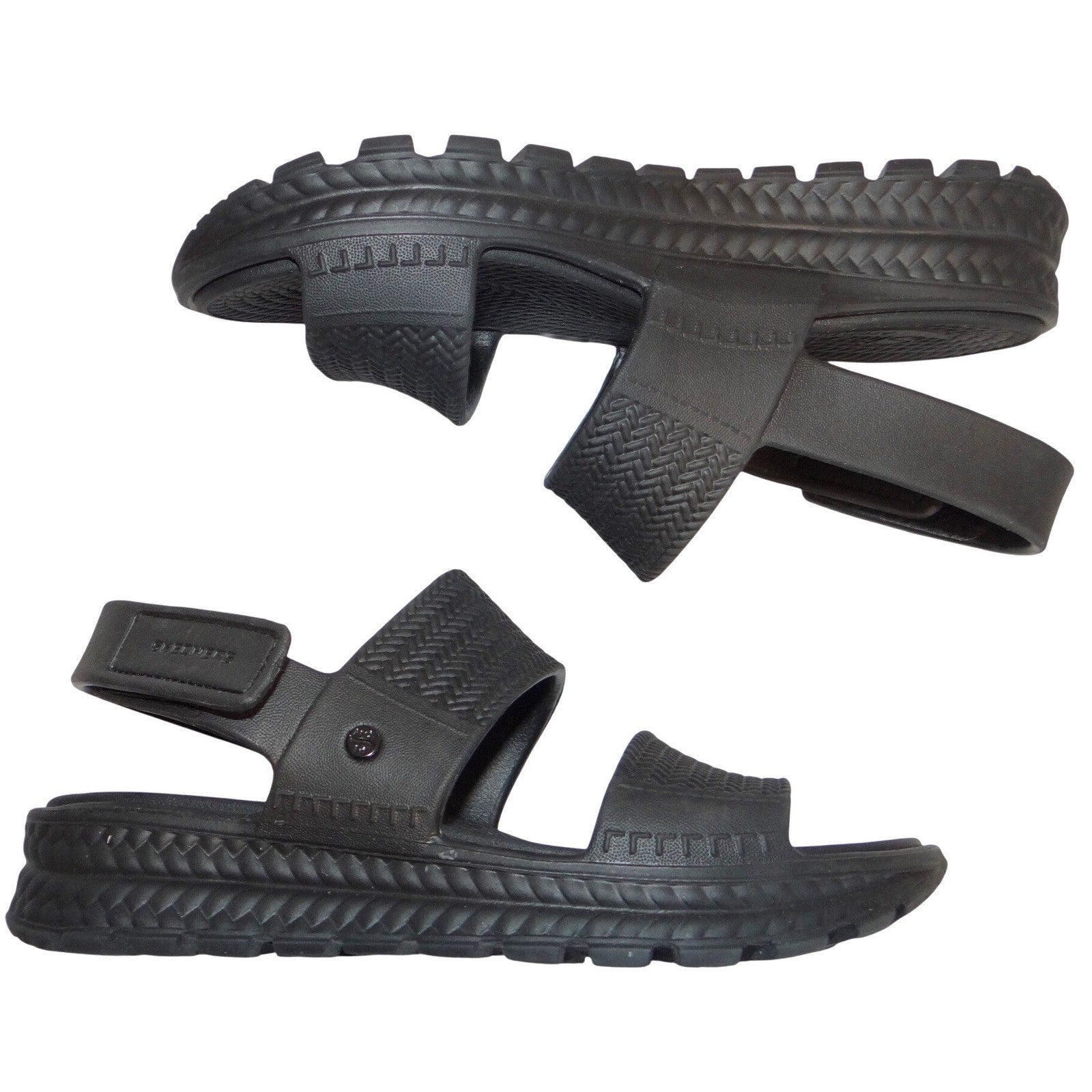Skechers Arch Fit Footsteps Pixie Dust Black Slingback Sandals 111461 Womens 5