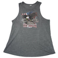 First Responder Games Eagle Flag Tank Top Women's Large Gray