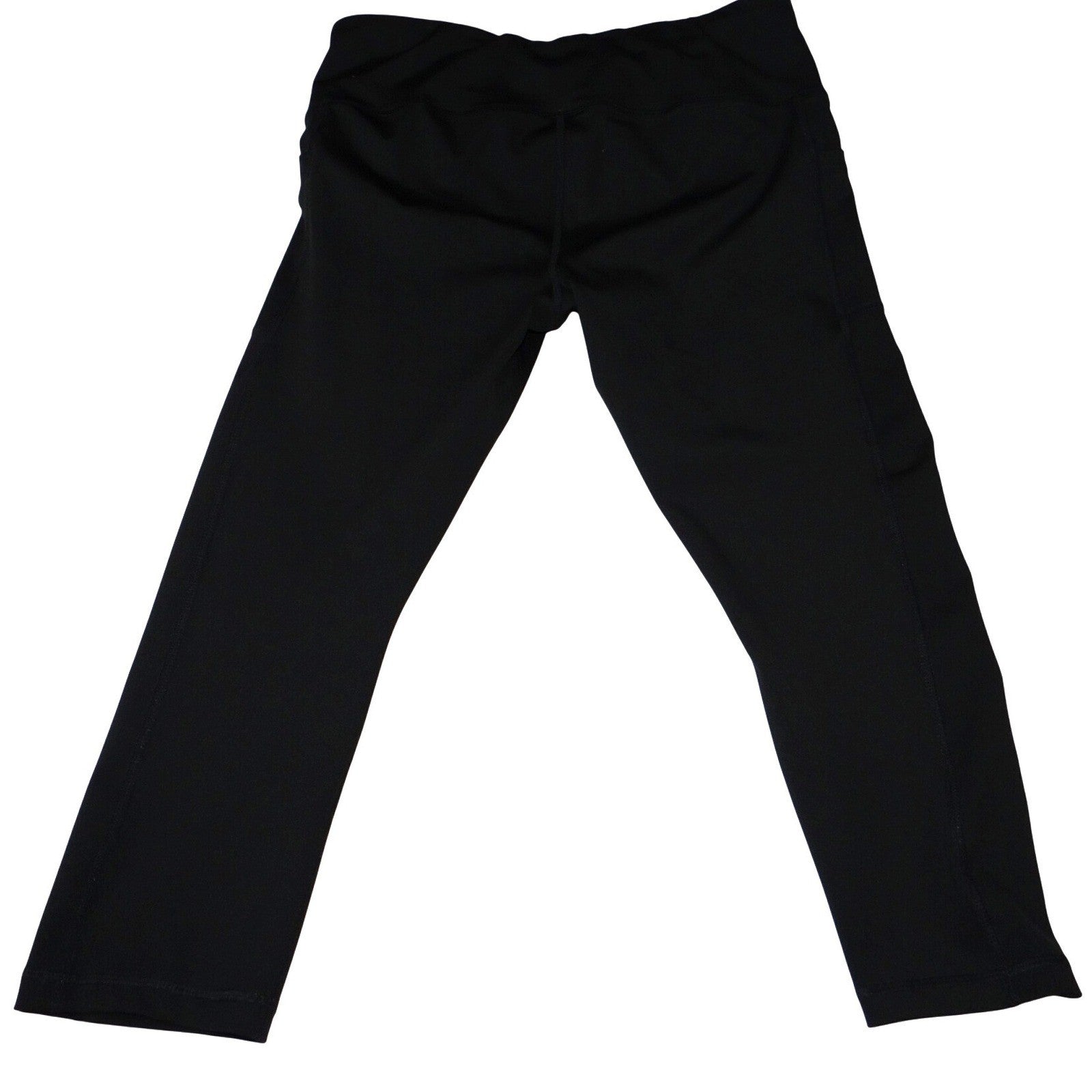 AVIA Women Black Athletic Capris Leggings Size L G 12 14
