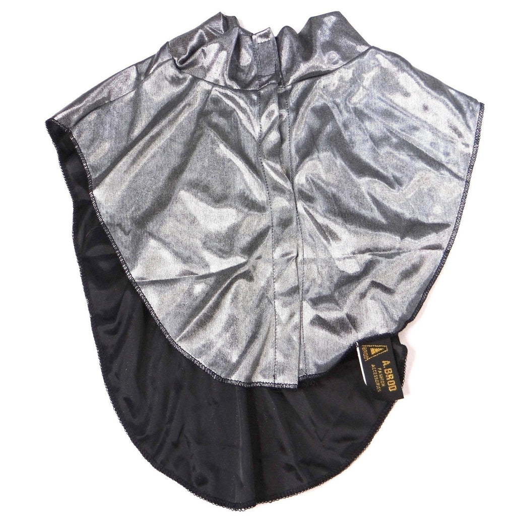Vintage A Brod Fashion Accessories Metallic Mock Neck Dickey Set Gold Silver