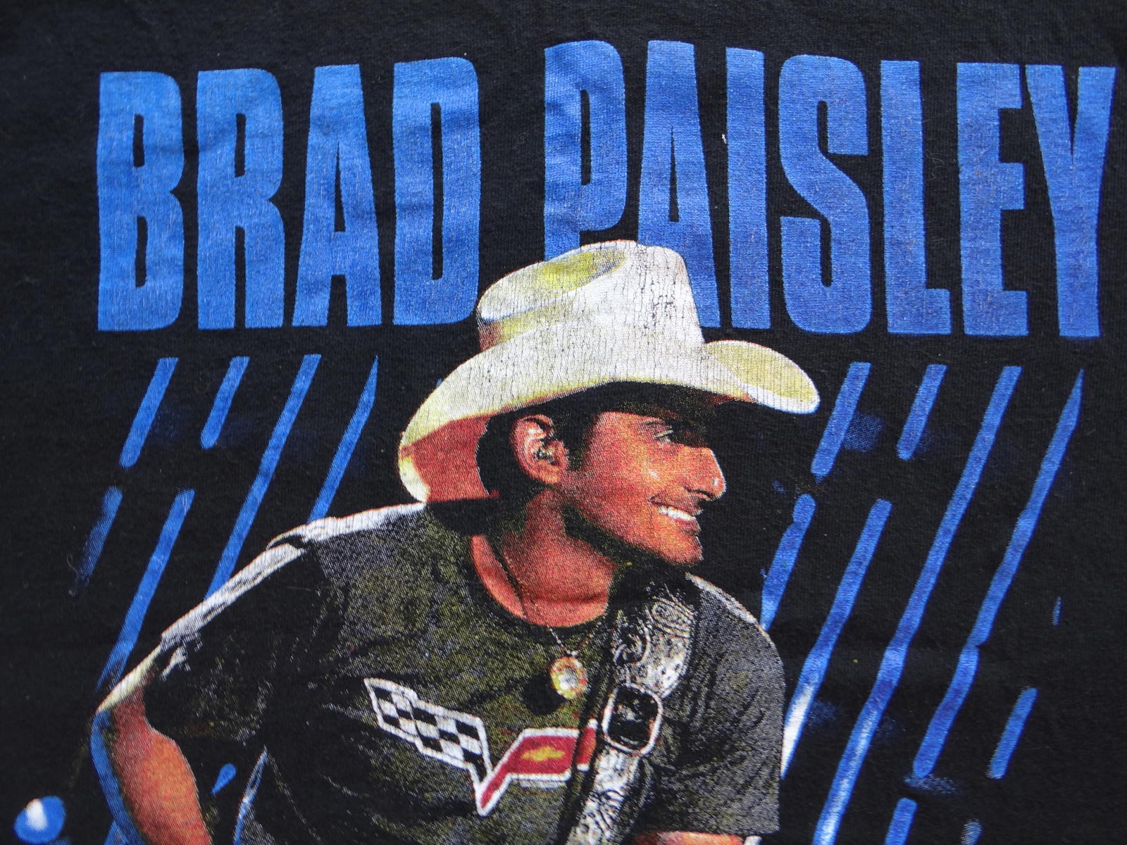 Brad Paisley Concert T-Shirt - Black Graphic Tee