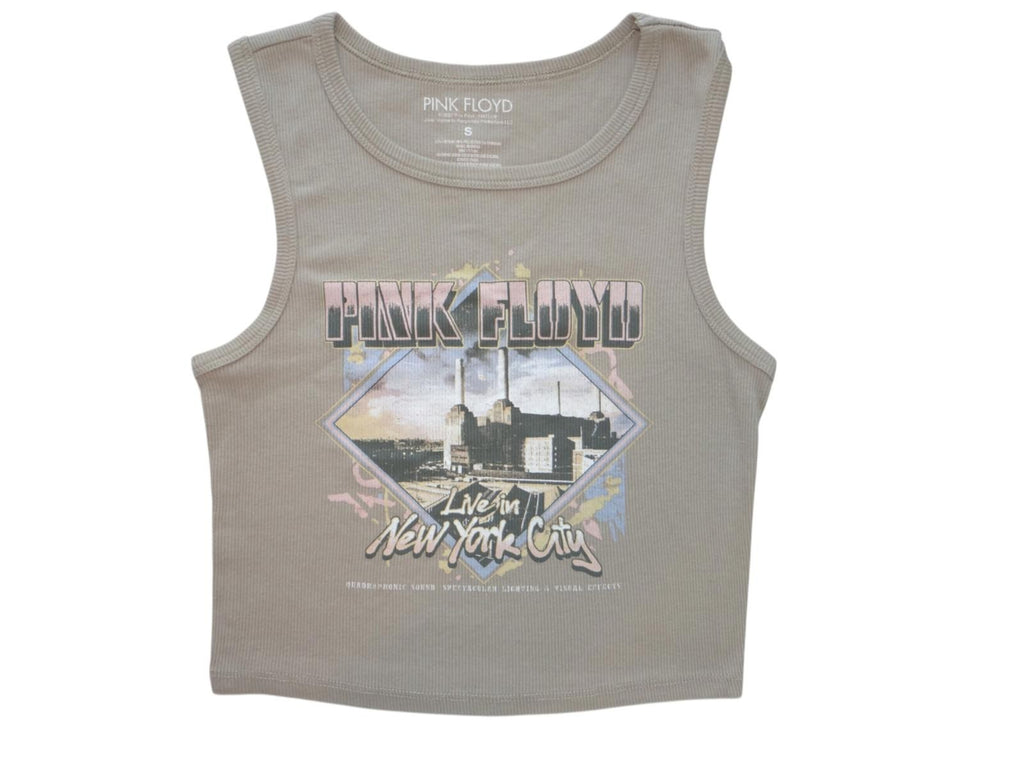 Pink Floyd Crop Top - Live in New York City - Size S