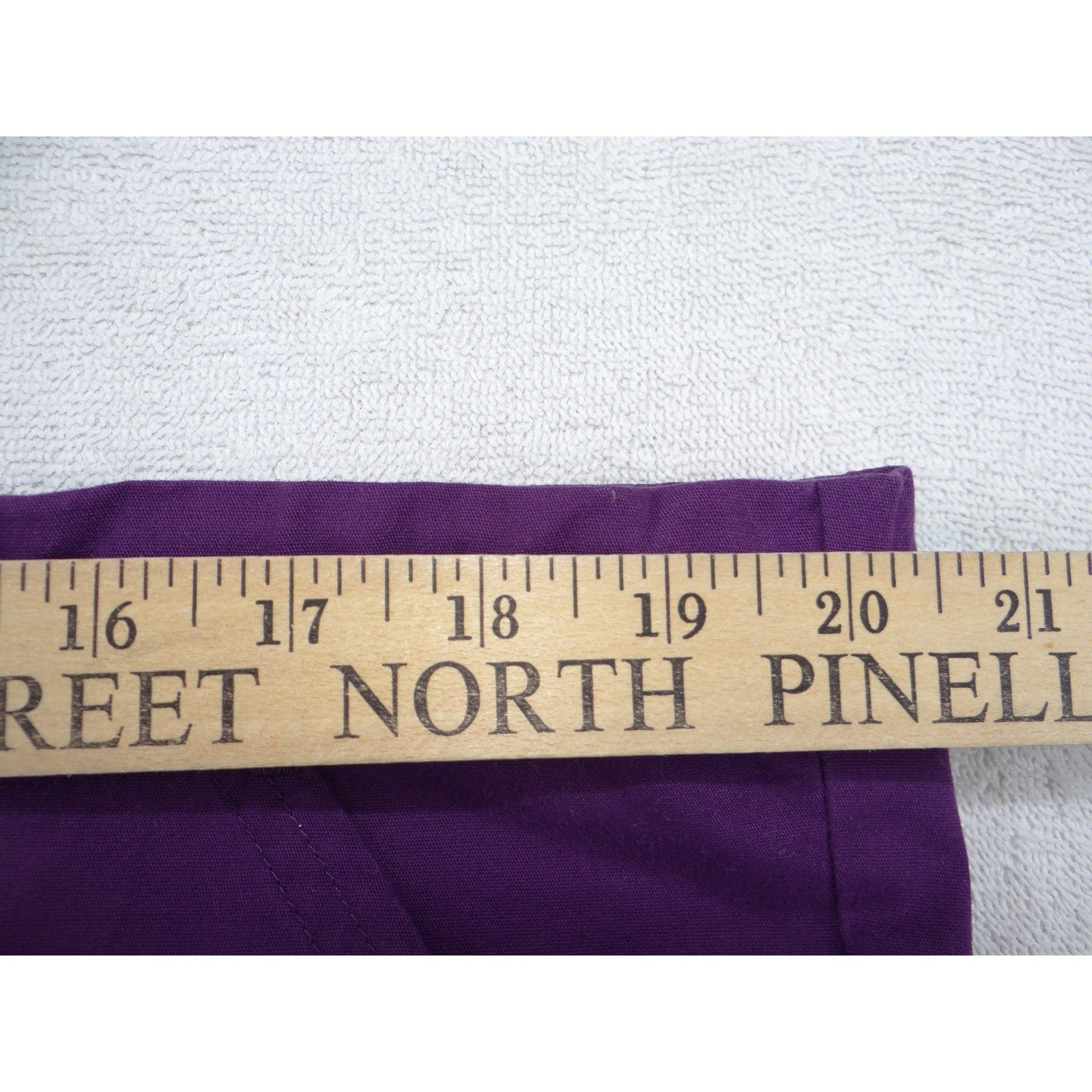 Scrubstar Womens Purple V-Neck Scrub Set Top and Cargo Pants Medium 33782