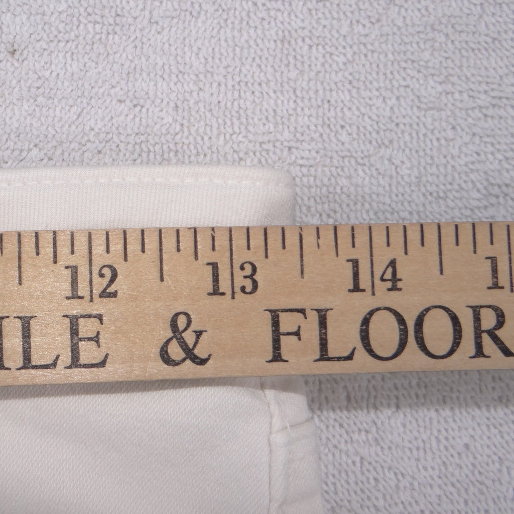 L'AGENCE Womens White High Rise Skinny Stretch Denim Jeans Size 28