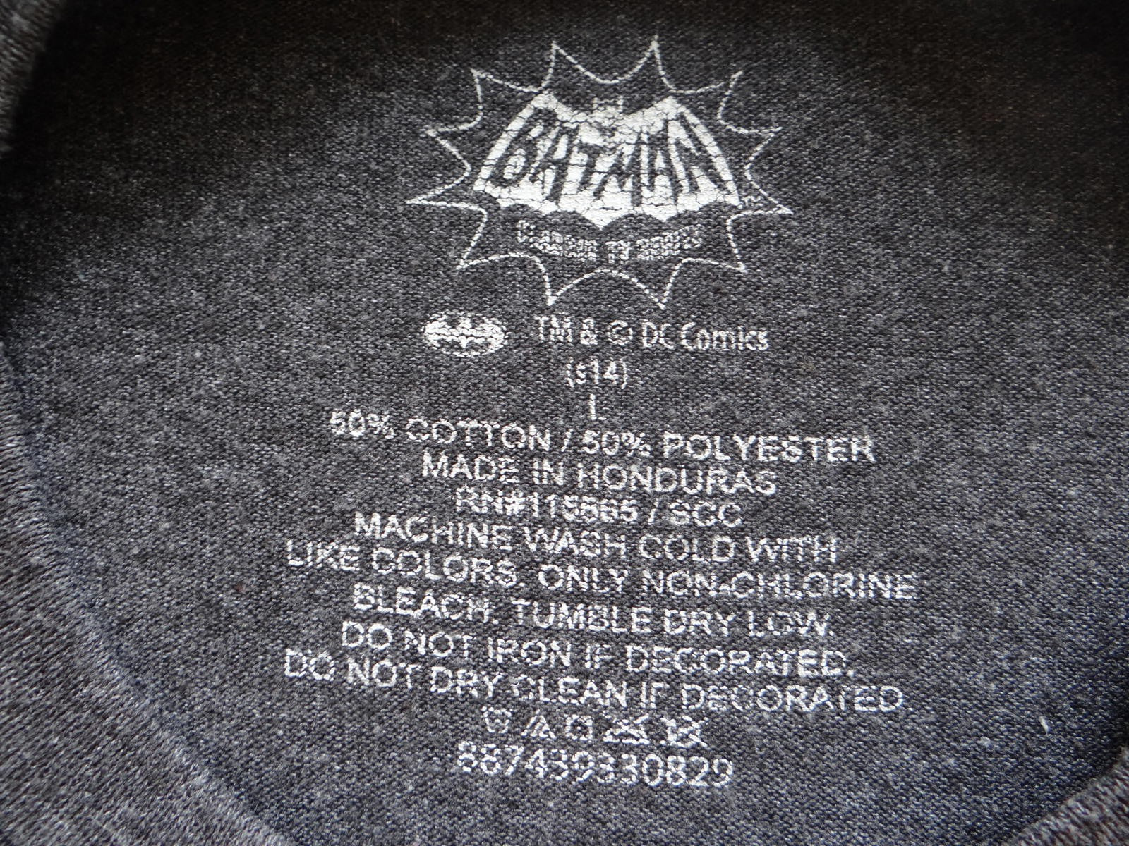 Vintage Batman and Robin Graphic 'Old School' T-shirt