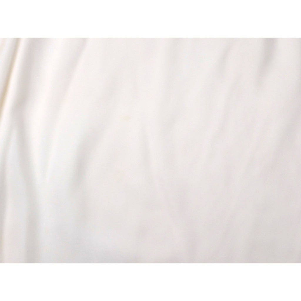 Vintage Cream Off White Lace Trimmed Sheer Blouse Women's Elegant Sheer Top