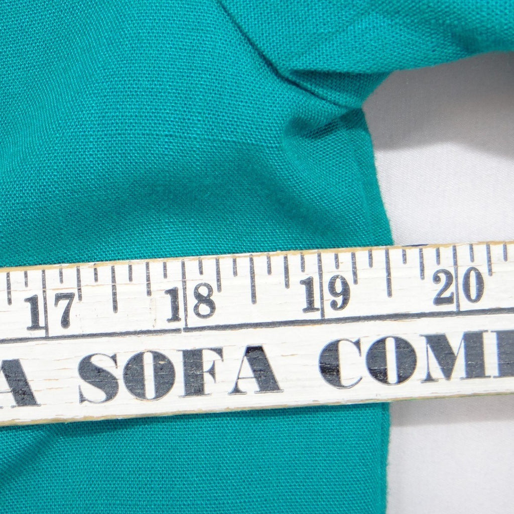 Sag Harbor Vintage Teal Green Blazer and Pleated Shorts Set Womens Large 90s