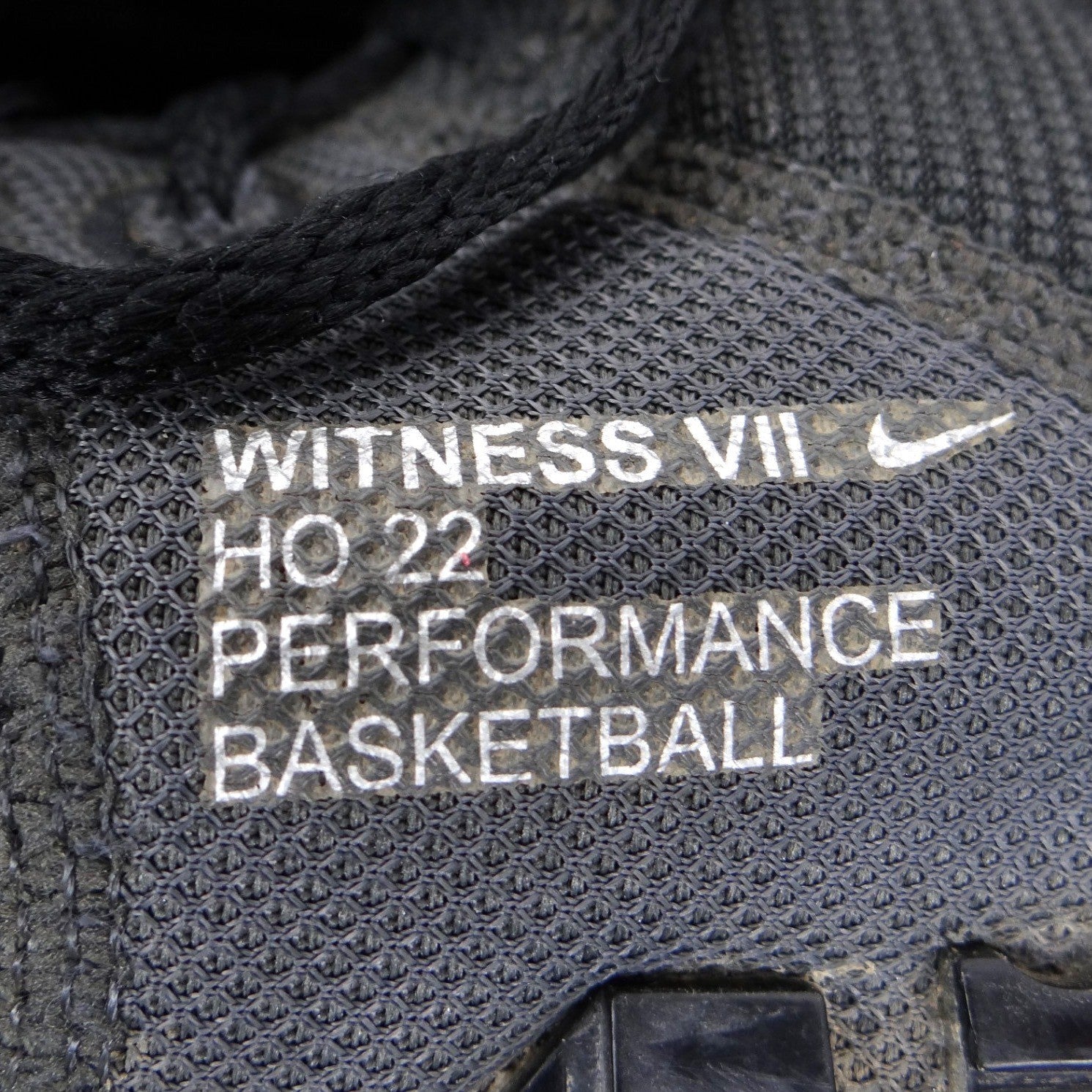 Nike Lebron Witness VII HO22 Performance Basketball Shoes Men's Size 10.5 Black