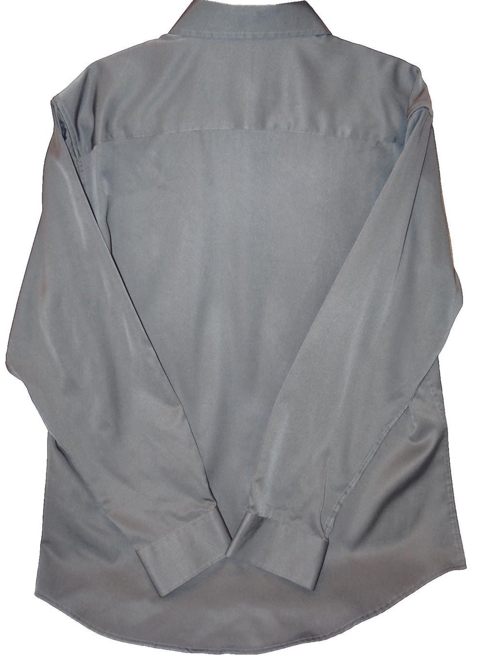 Flex Men's Luxury Collection Dress Shirt - Gray, Size Large
