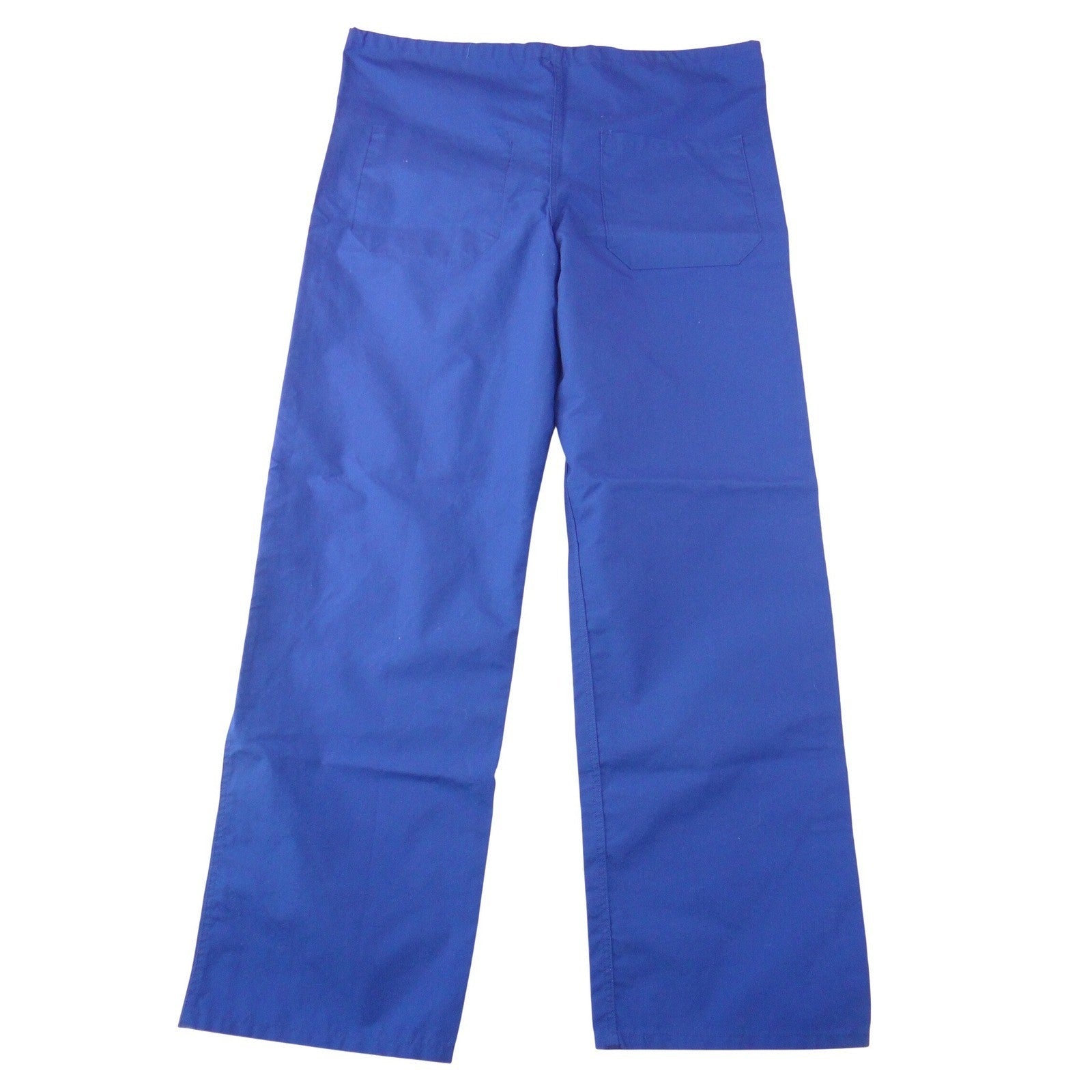 Medline AngelStat Womens Scrub Pants Royal Blue Small Straight Leg