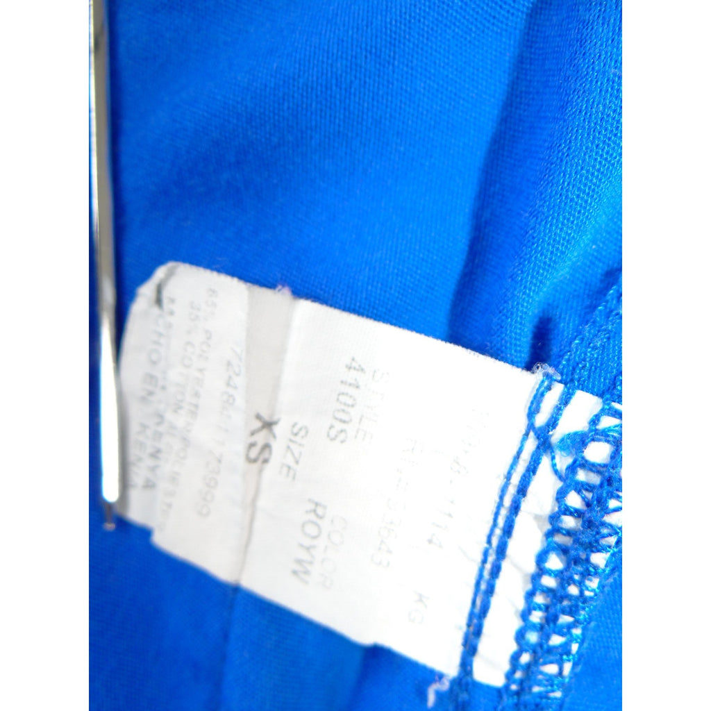 Cherokee Workwear Royal Blue Scrub Pants XS Drawstring Cargo Medical Uniform