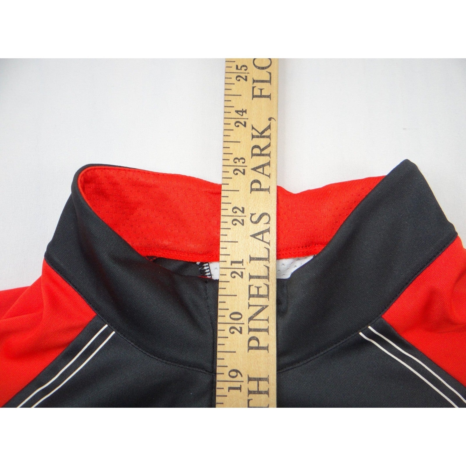 Craft Mens L1 Ventilation Cycling Jersey Black Red White Full Zip Size M 1900874
