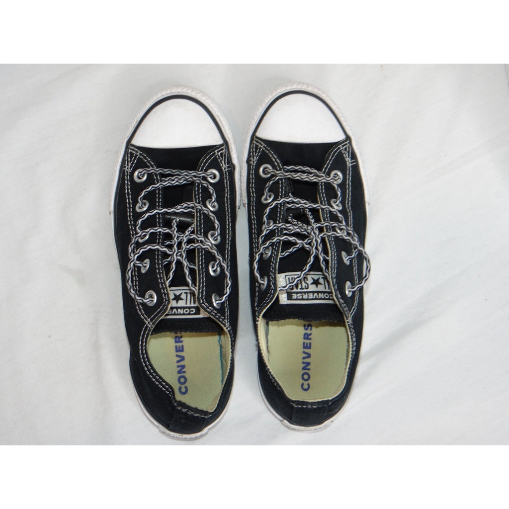 Converse All Star Chuck Taylor Low Top Black Youth Sneakers Shoes Size 3 Youth