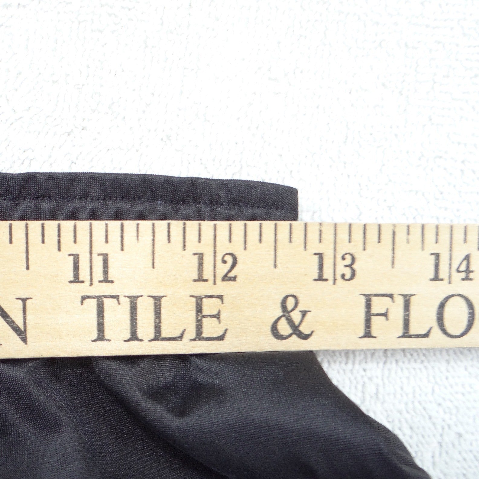 Vintage Vanity Fair Black Nylon Tricot Pajama Pants Made in USA Size 34 -Small