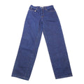 Zara Womens High Rise Straight Leg Jeans Dark Indigo Blue Size 6 MEX 28
