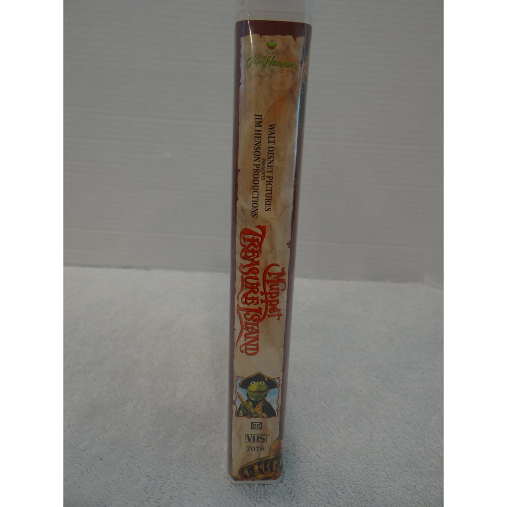 Muppet Treasure Island VHS 1996 Walt Disney Jim Henson Tim Curry Kermit