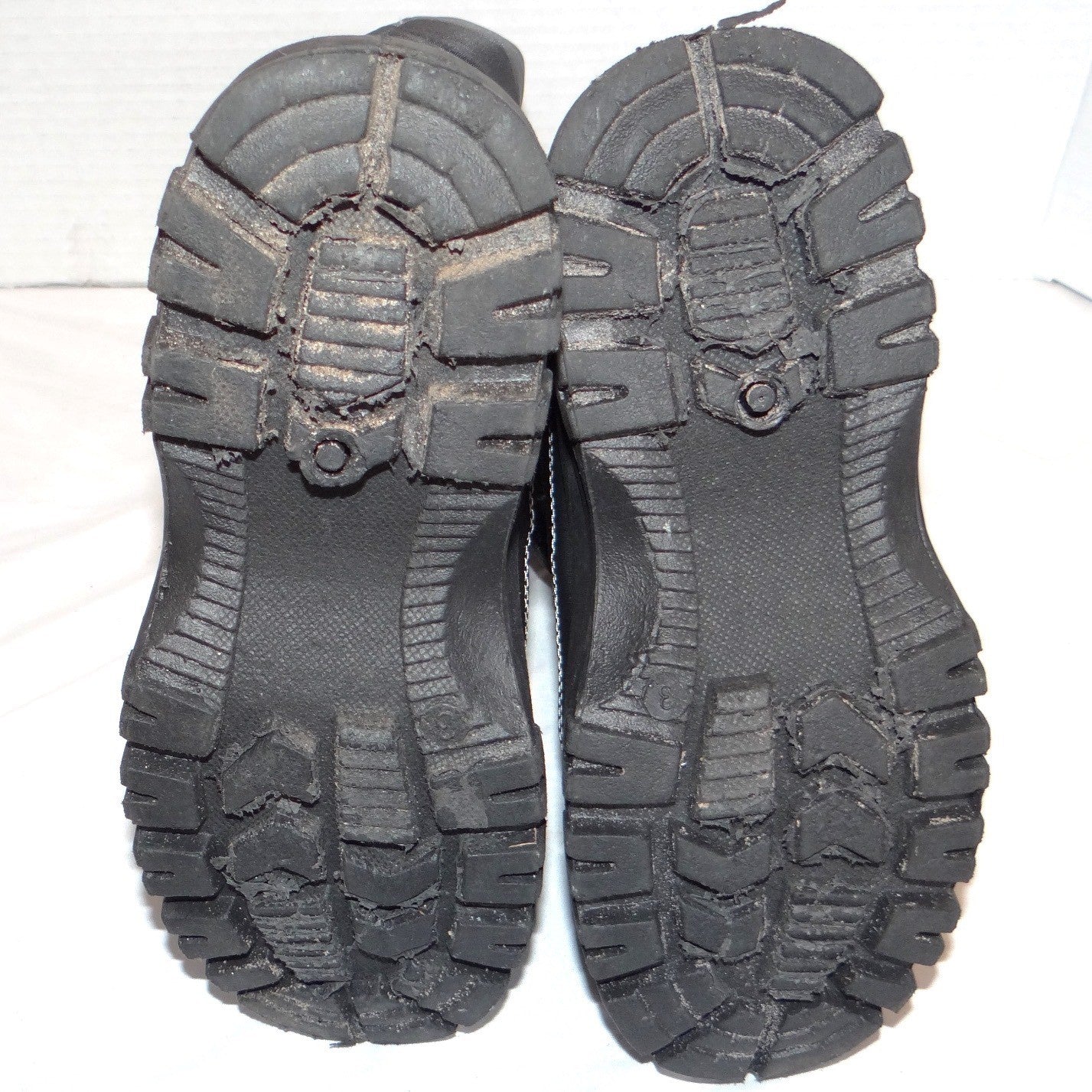 Storm Kidz Black Snow Boots Big Kid 3 Double Strap Platform Winter Shoes