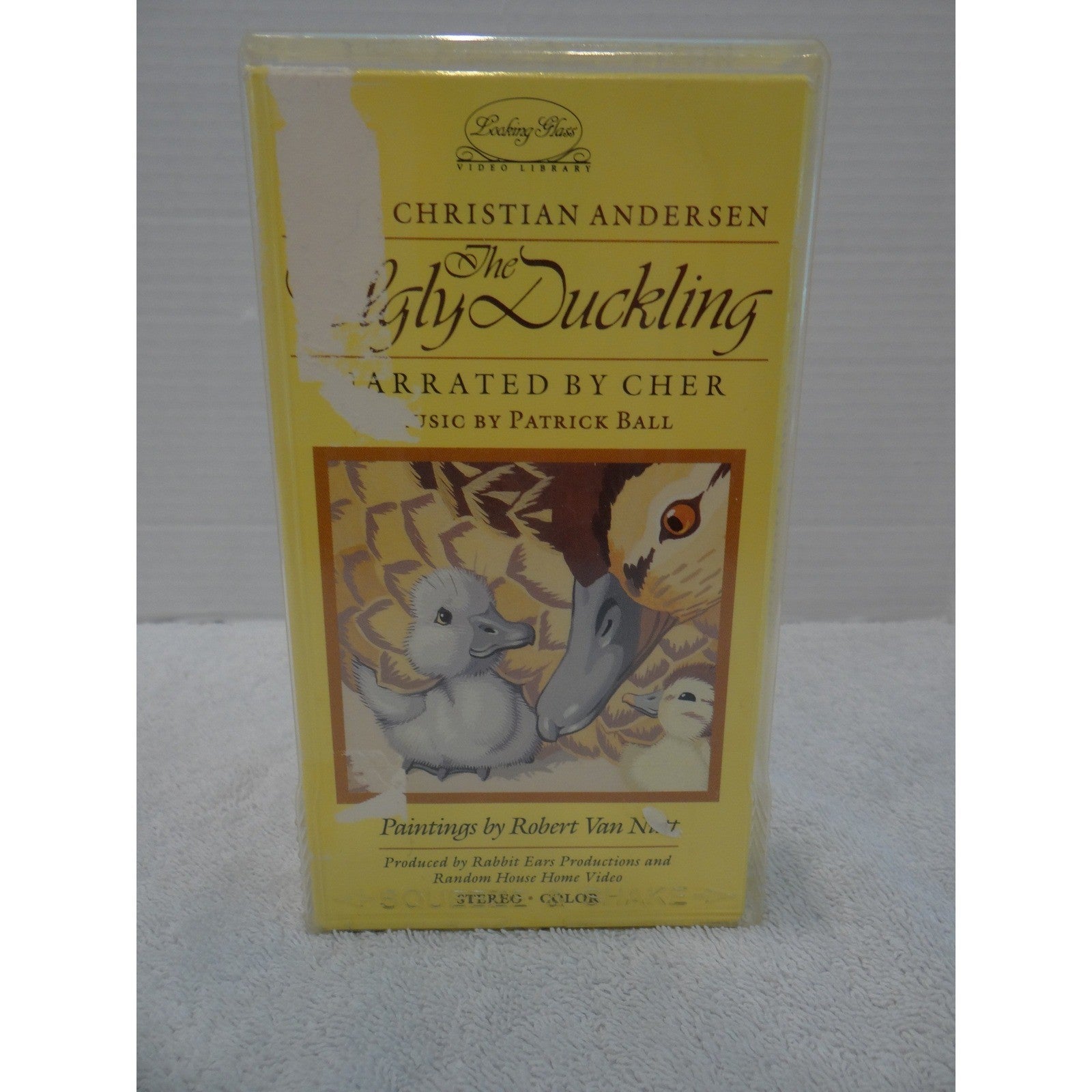 The Ugly Duckling VHS 1986 Cher Narrated Rabbit Ears Productions Looking Glass