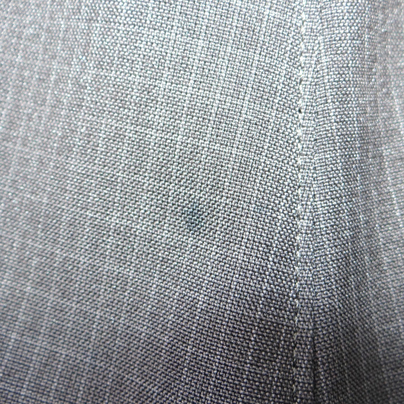 Haggar H26 Mens Dress Pants 38x29 Charcoal Black Micro Check Straight Leg Slacks
