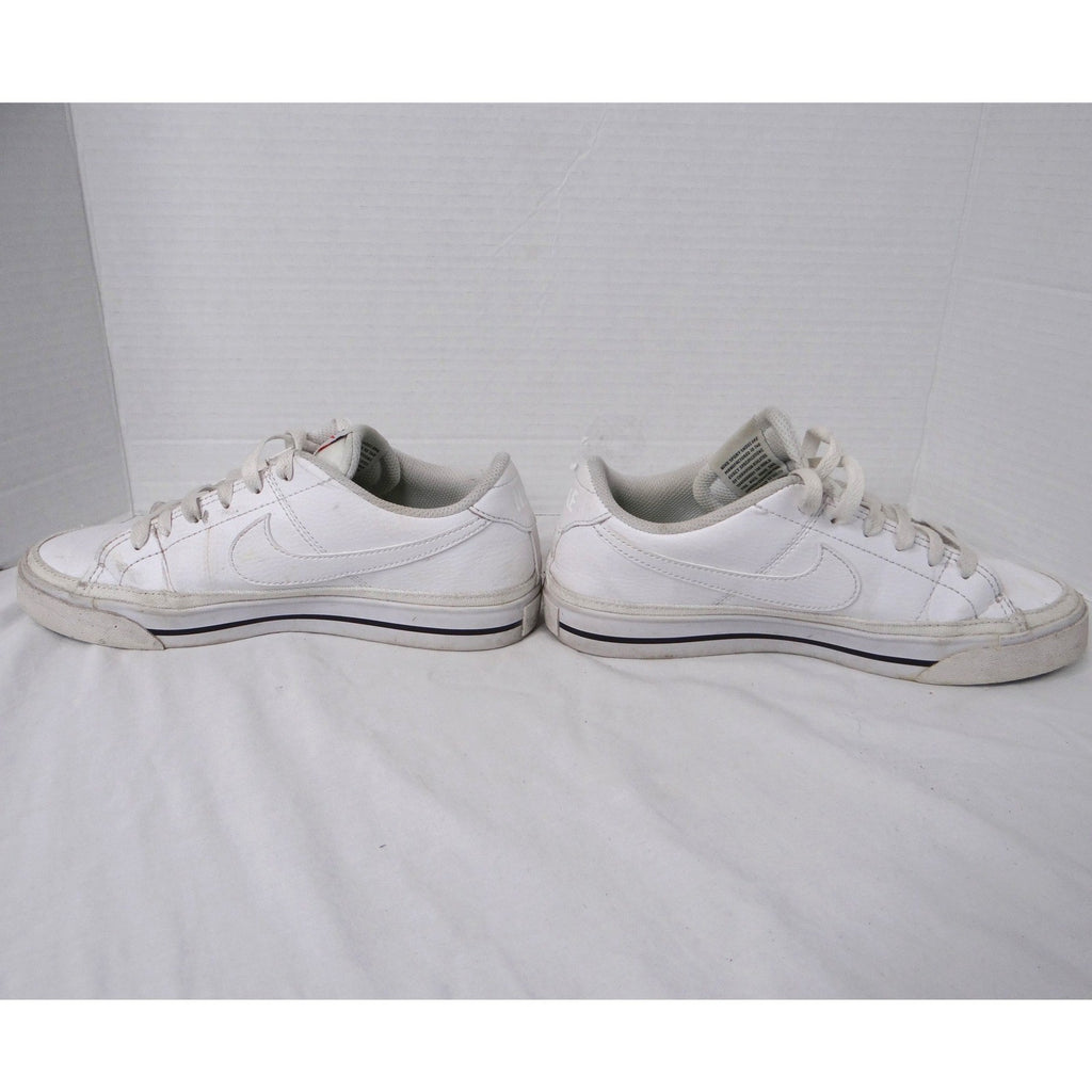 Nike Sport Shoes DH3161 101 White Lace Up Sneakers Youth Size 6.5