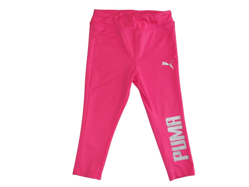 PUMA Girls' Hot Pink Leggings - Size 12 MONTHS