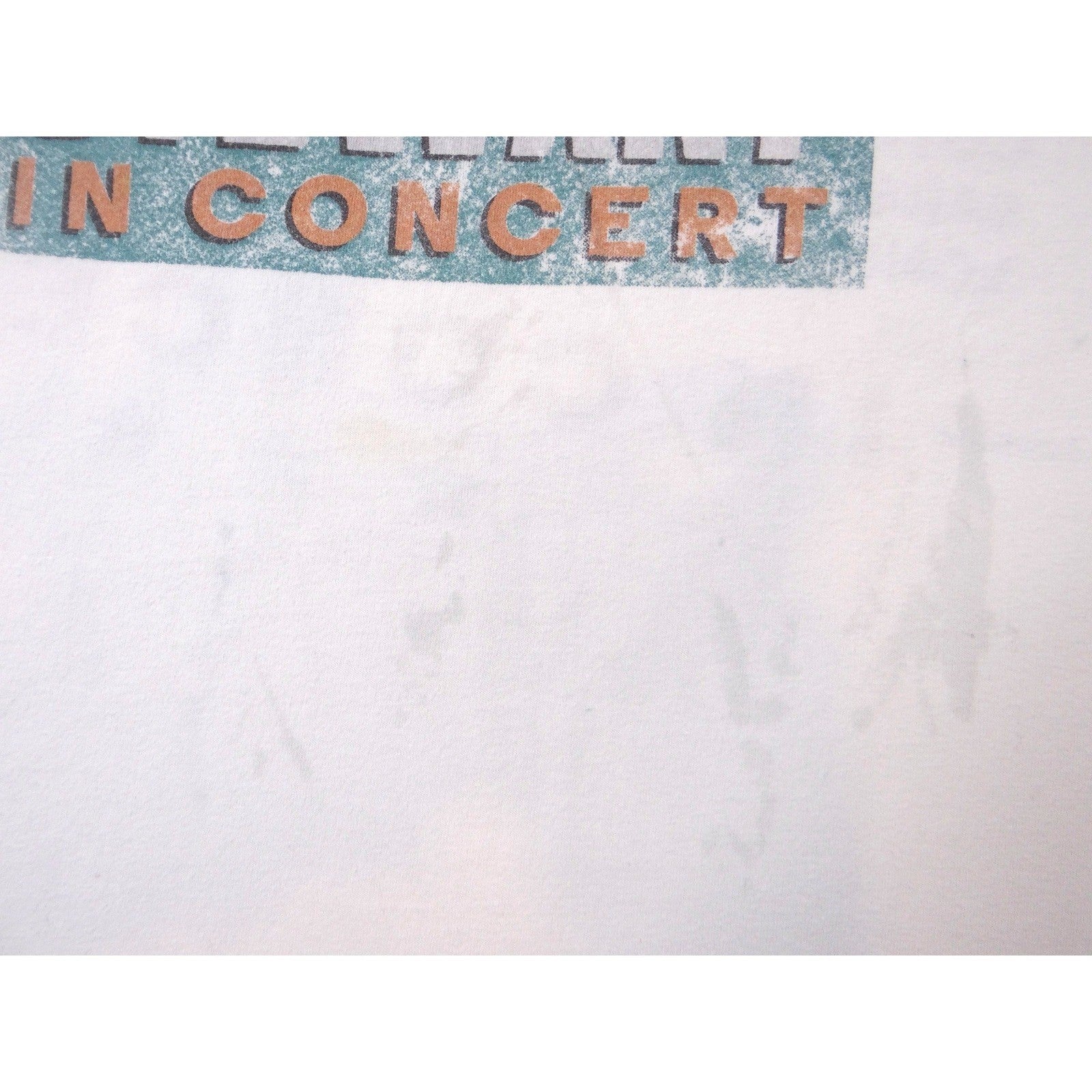 Rod Stewart 2022 Tour In Concert White T Shirt Womens XL