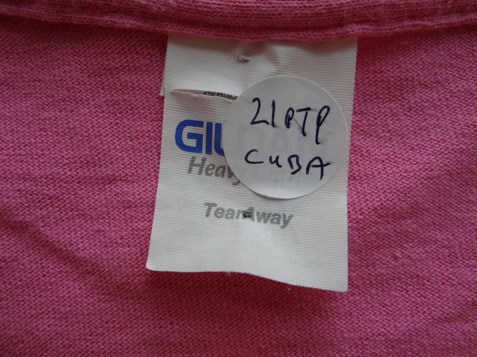 Cuba Graphic Pink T-Shirt