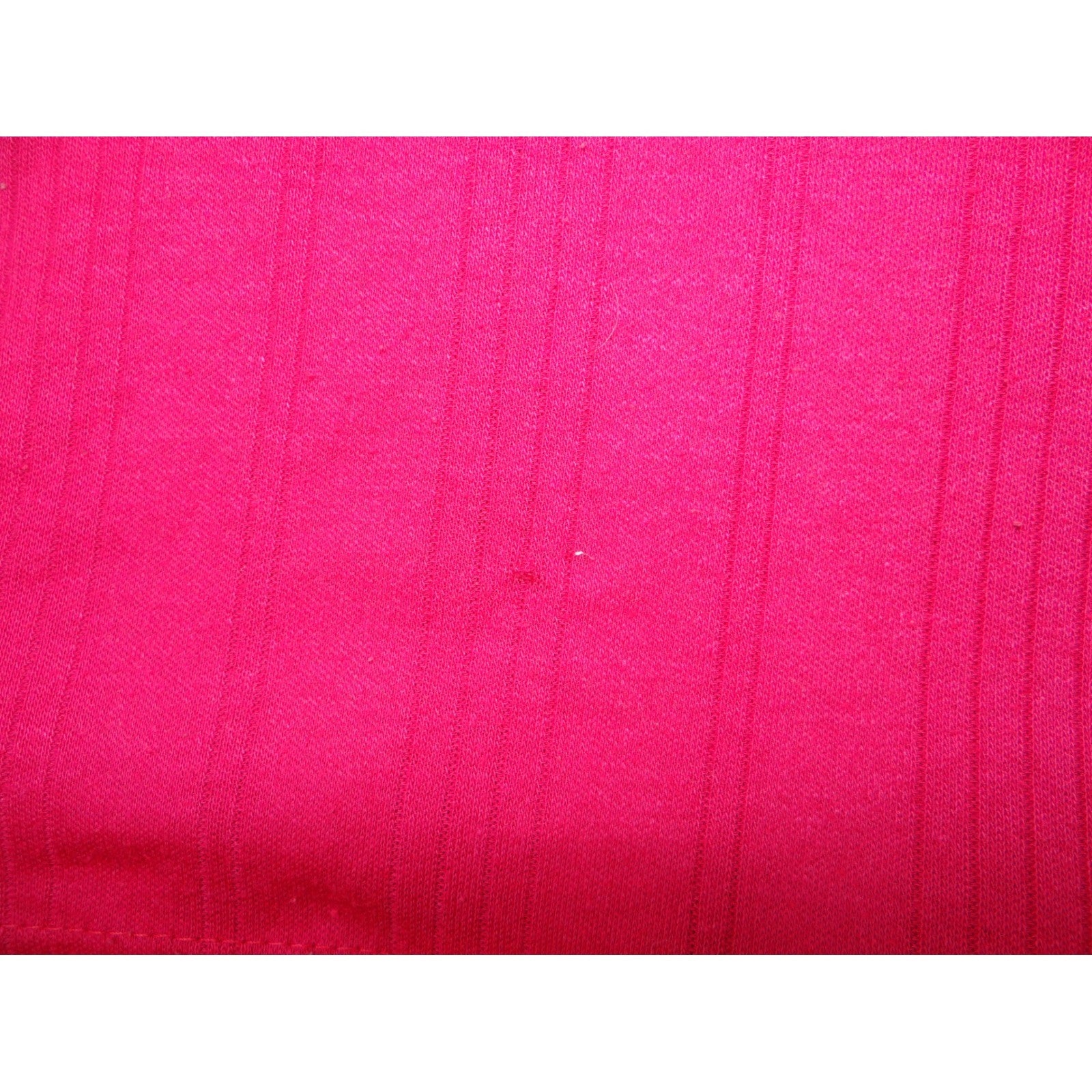 Vintage Women's Red Mock Neck Ribbed Long Sleeve Casual Top Shirt XL
