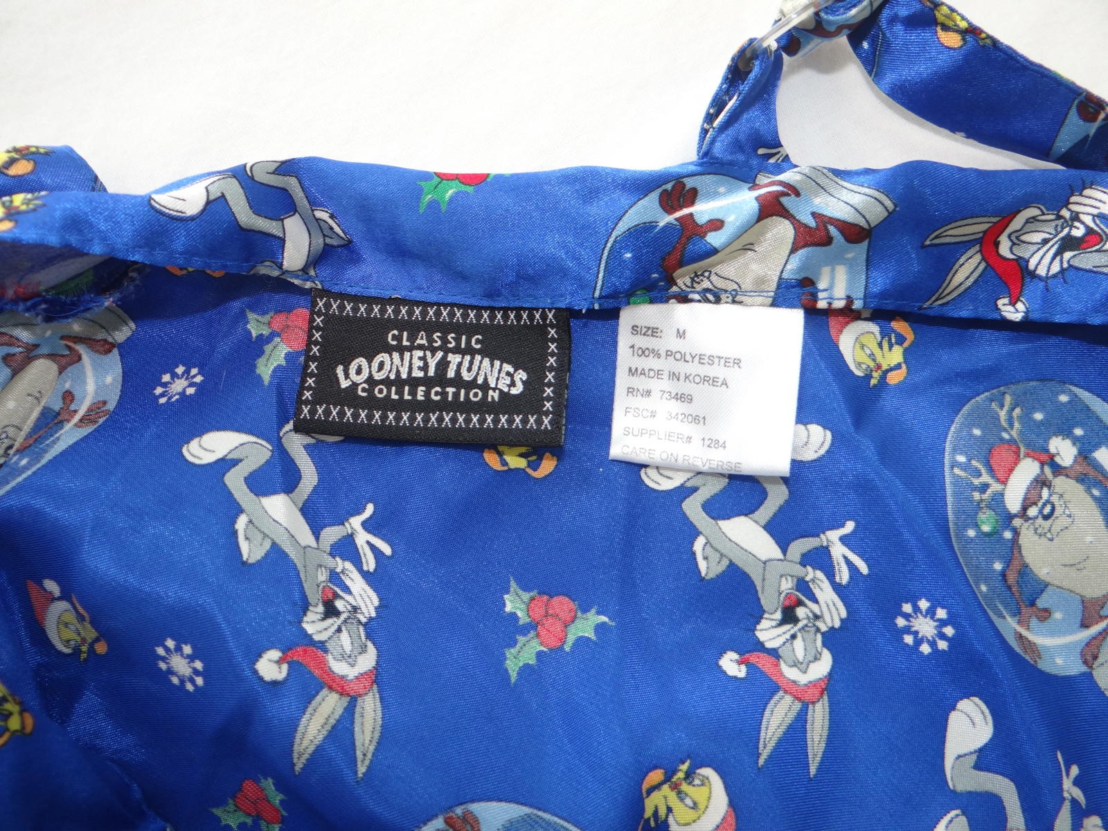 Vintage 1998 Classic Looney Tunes Collection Christmas Night Gown - Slip Dress