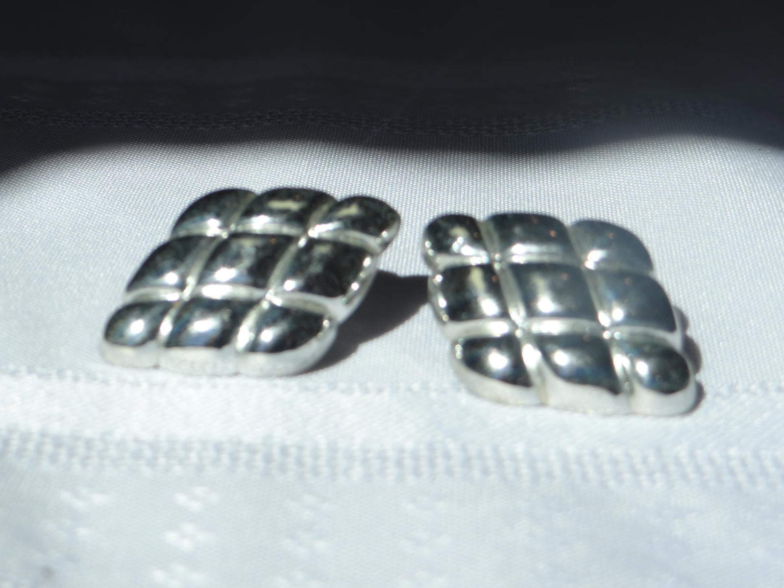 Vintage Silver-toned Earrings