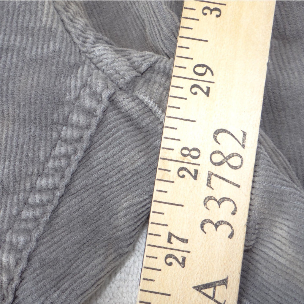 Vineyard Vines Mens Gray Corduroy Straight Leg Pants 33x32 Grey 5-Pocket