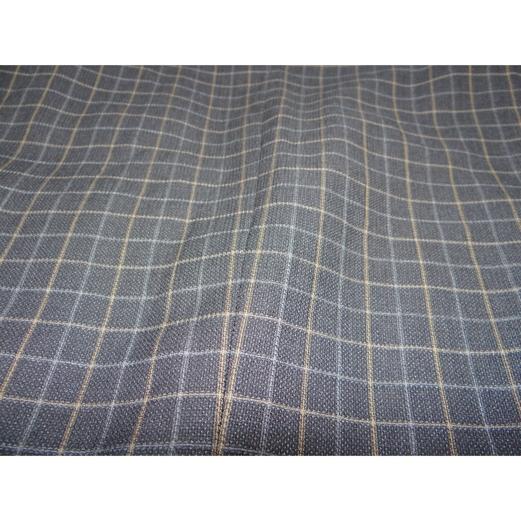 VTG Ermenegildo Zegna High Performance Blazer Men Dark Grey Plaid Wool Blend XL