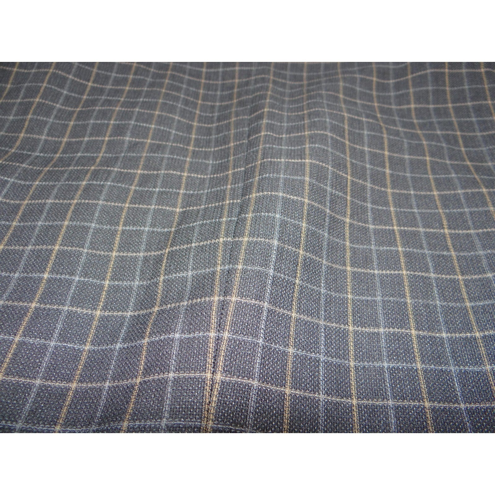 VTG Ermenegildo Zegna High Performance Blazer Men Dark Grey Plaid Wool Blend XL
