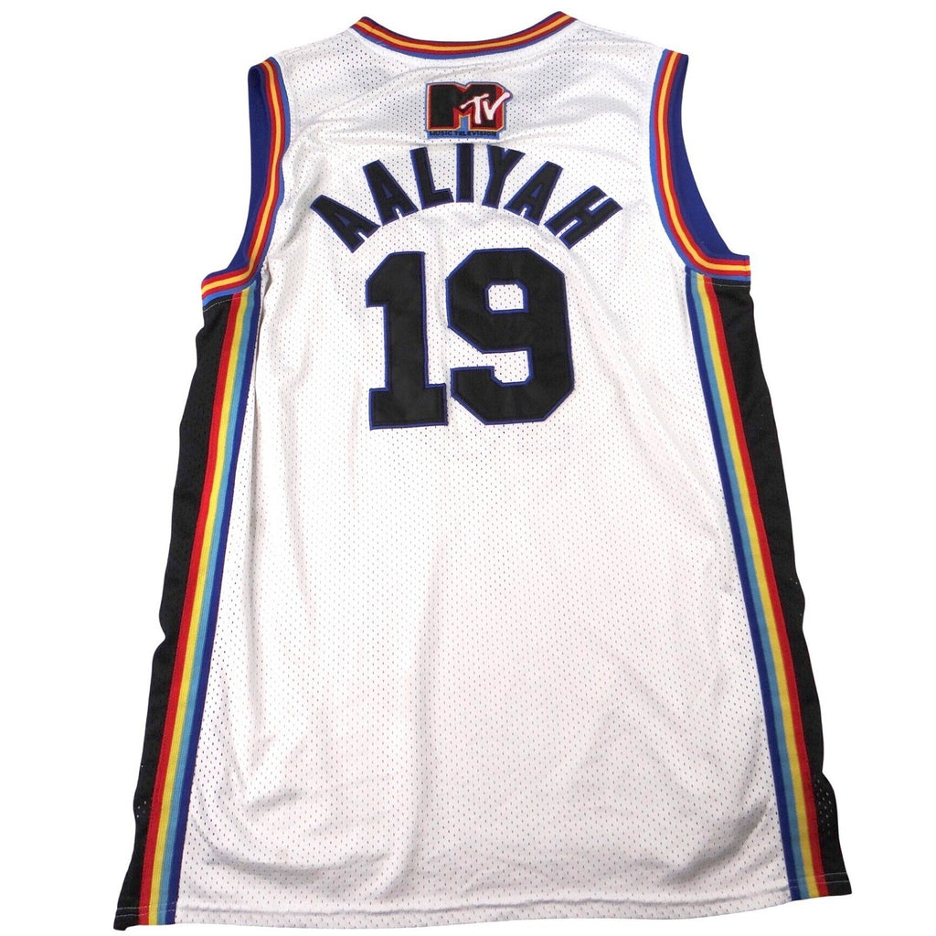 MTV Brick Layers Jersey 19 Kalith XXXL White Basketball Music Television