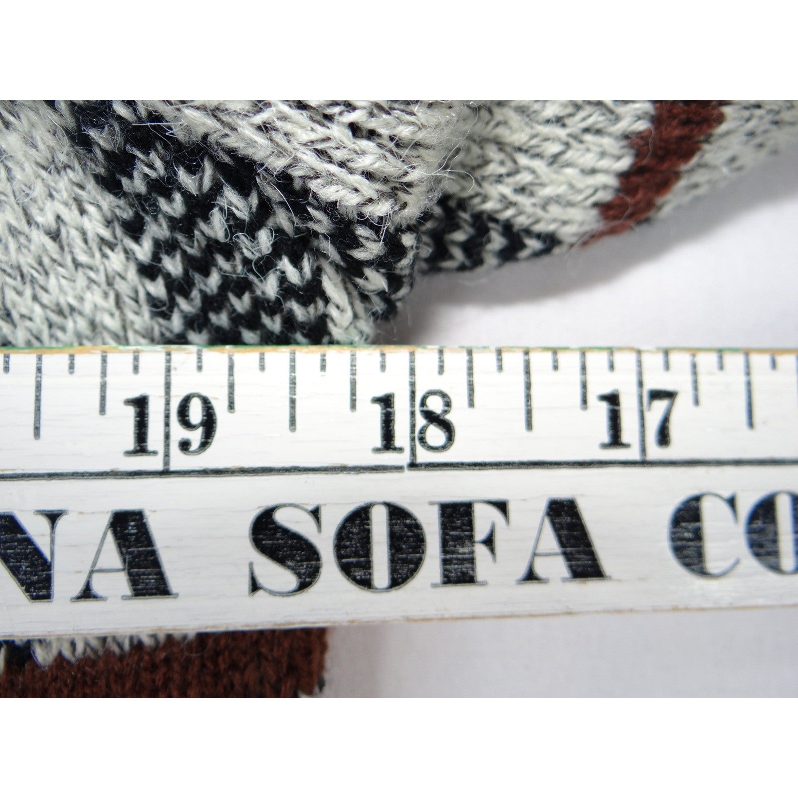 MONTEAU Women's Gray Plaid Open Front Knit Cardigan Sweater XS