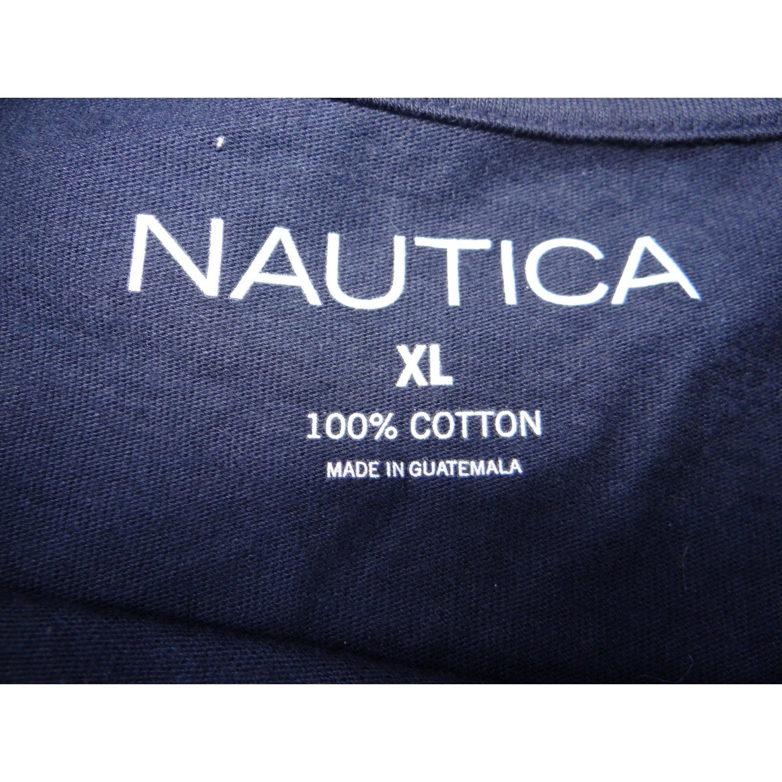 Nautica Men's Navy Blue Sailing Yacht Club T Shirt Size XL