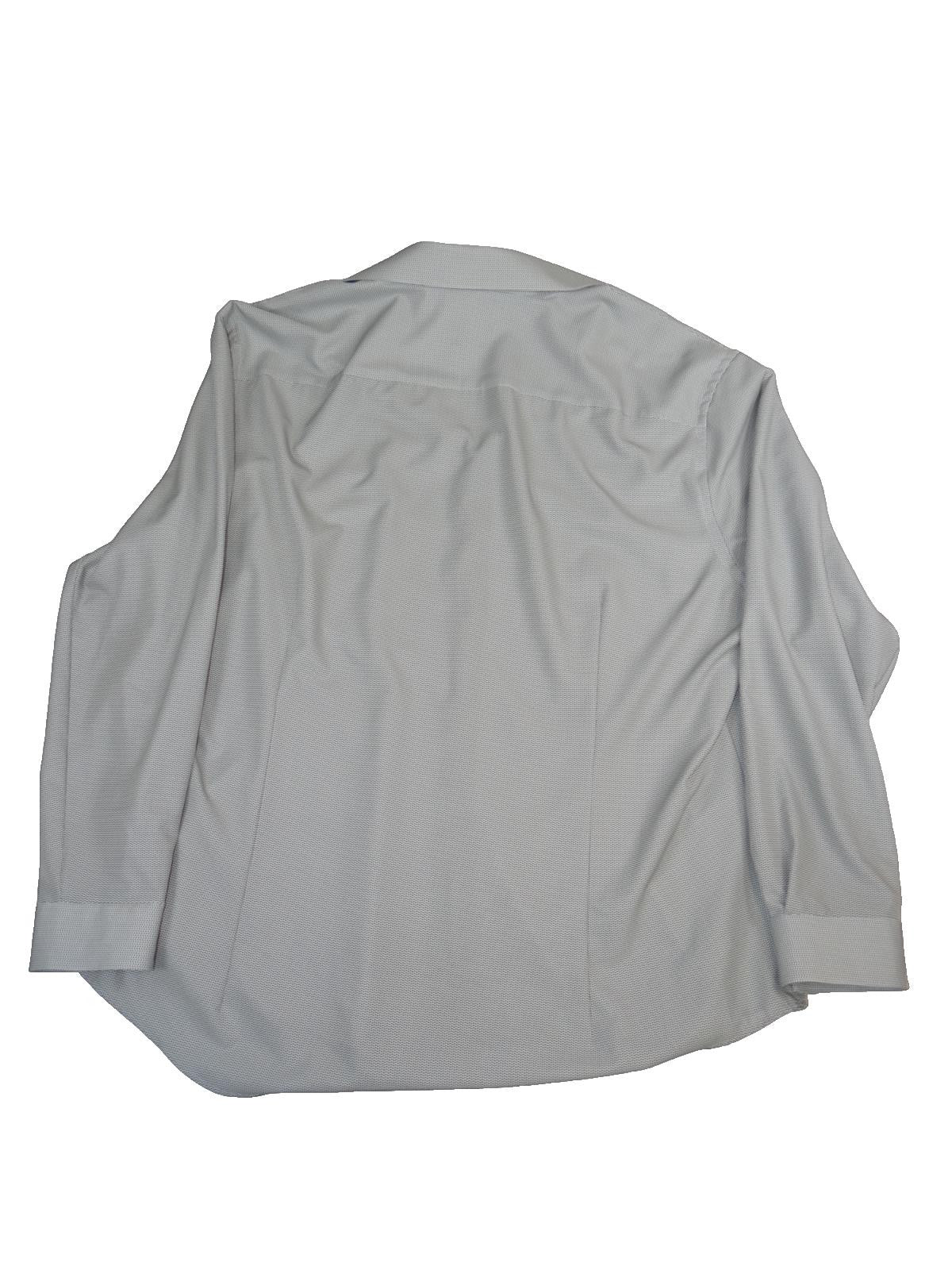 Van Heusen Men's Dress Shirt Size 2XL White