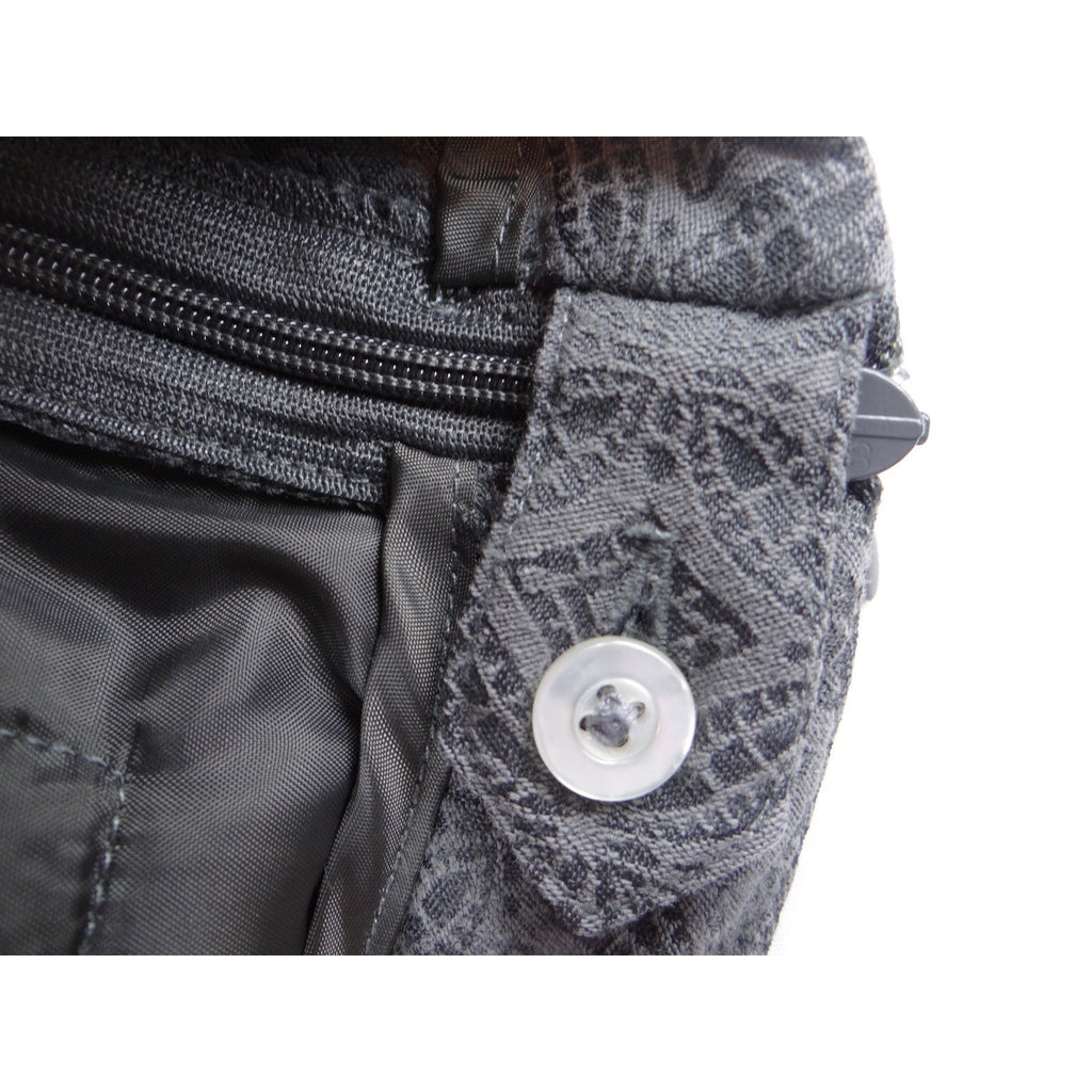 Sigrid Olsen Signature Womens Gray Geometric Pattern Stretch Pants Size 8