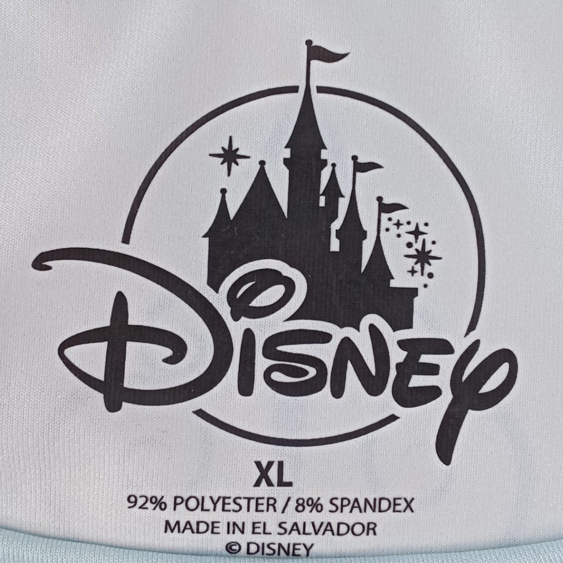 Disney runDisney Cinderella Princess Performance Tank Top Blue XL