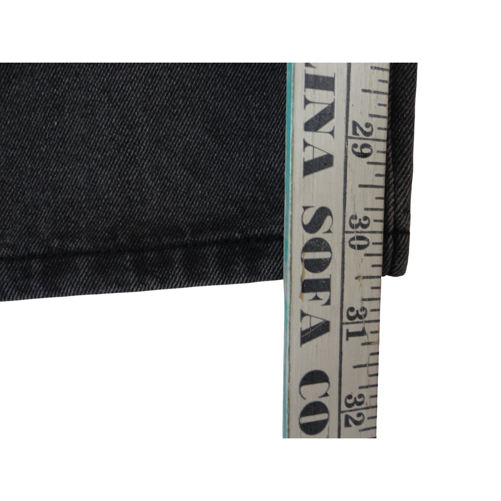 EDIKTED Wide Leg Jeans Charcoal Wash Women's Size M