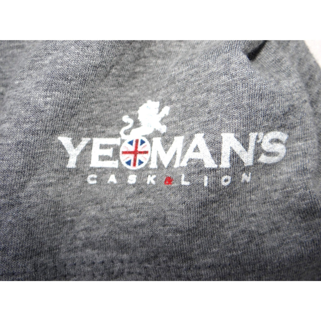 Yeomans Cask Lion Womens T Shirt Queen Elizabeth David Bowie Lightning Grey S