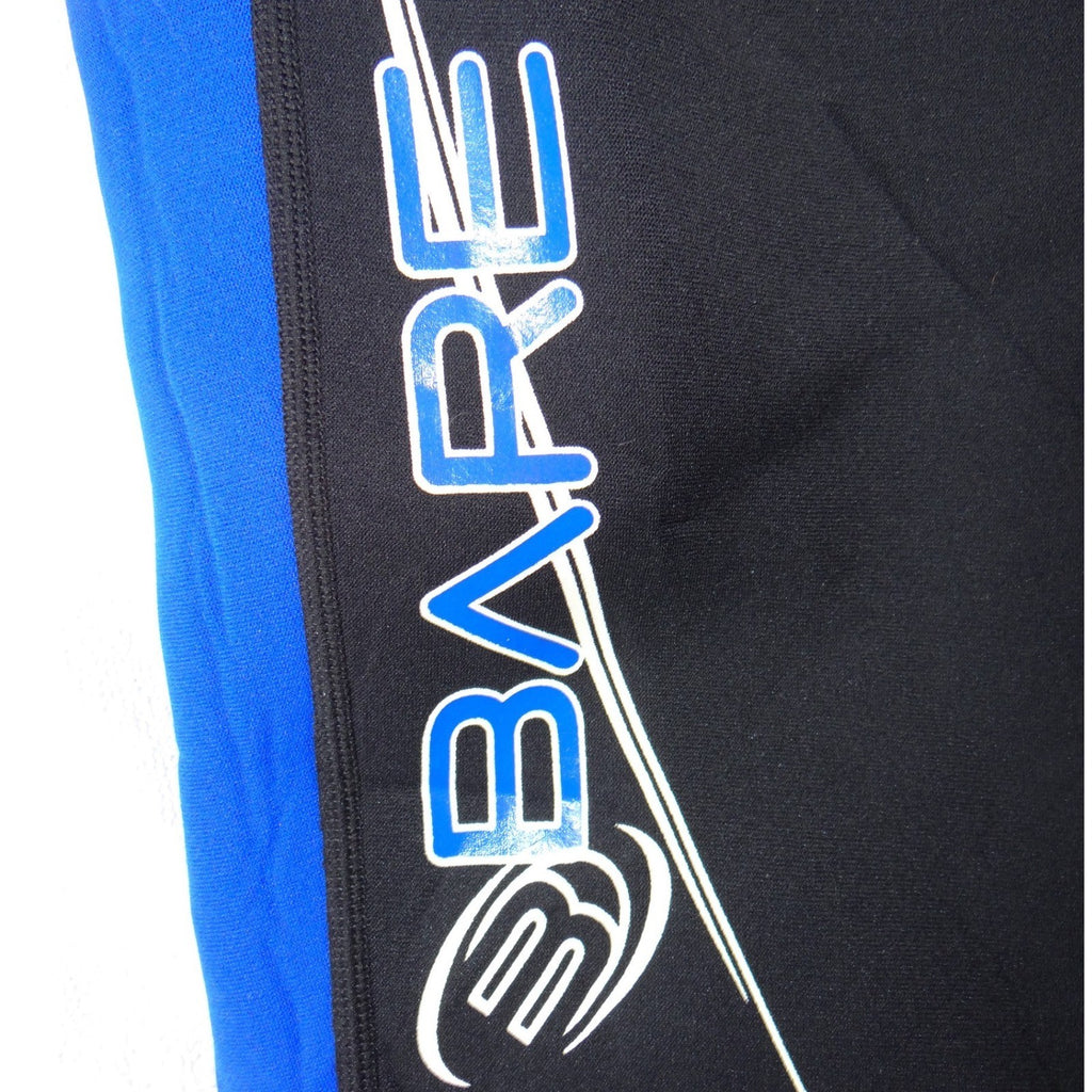 Bare Ignite Mens Shorty Wetsuit Blue Black Neoprene Short Sleeve Size L